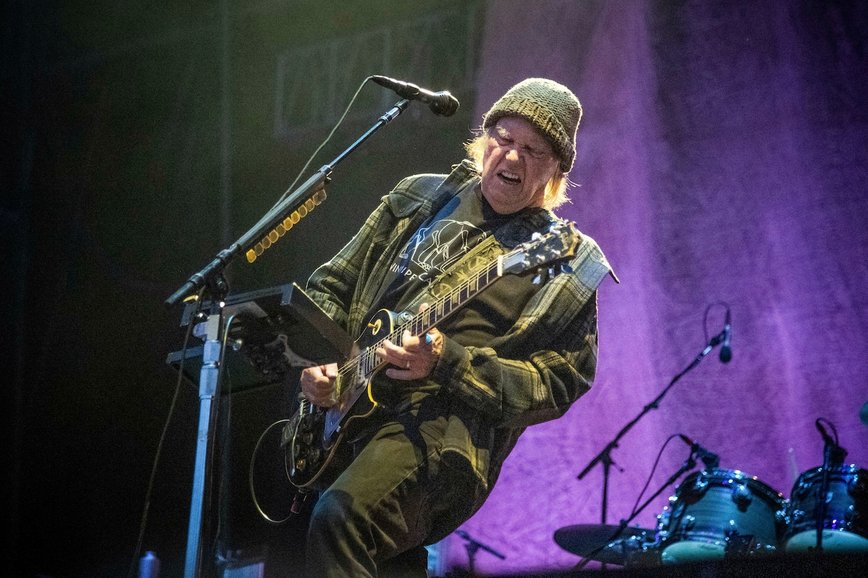 Rock Legend Neil Young Hit with Trademark Drama by SoCal Fashion Giant Chrome Hearts