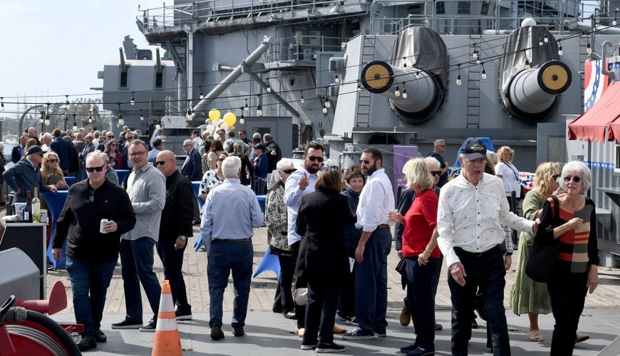 San Pedro Shines Bright: Six Athletes Honored at LA Sportswalk of Fame on Battleship Iowa