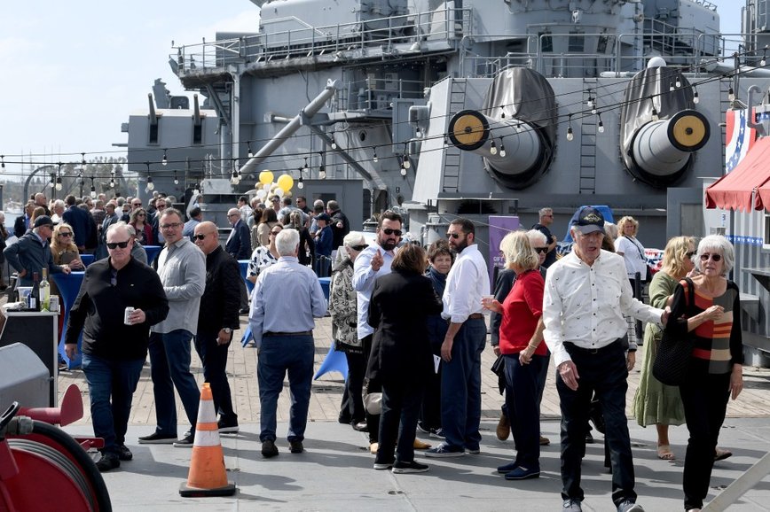 San Pedro Shines Bright: Six Athletes Honored at LA Sportswalk of Fame on Battleship Iowa
