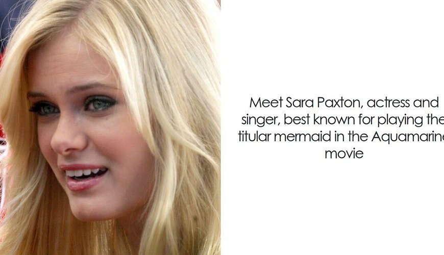 Sara Paxton: From Mermaid Magic to Hollywood Heights