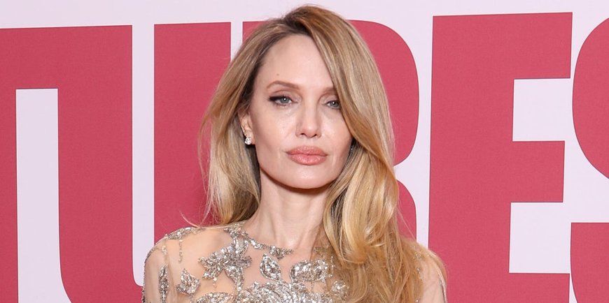 See Angelina Jolie’s Sheer, Fitted Dress at the 'Couture' Paris Premiere