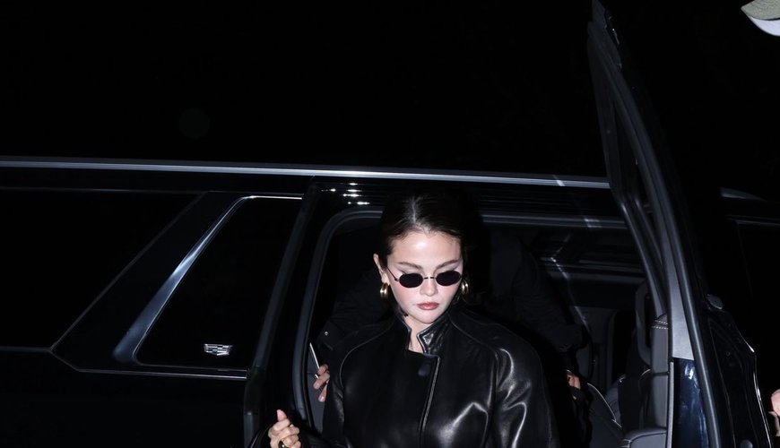 Selena Gomez Rocks the Perfect Leather Jacket in West Hollywood