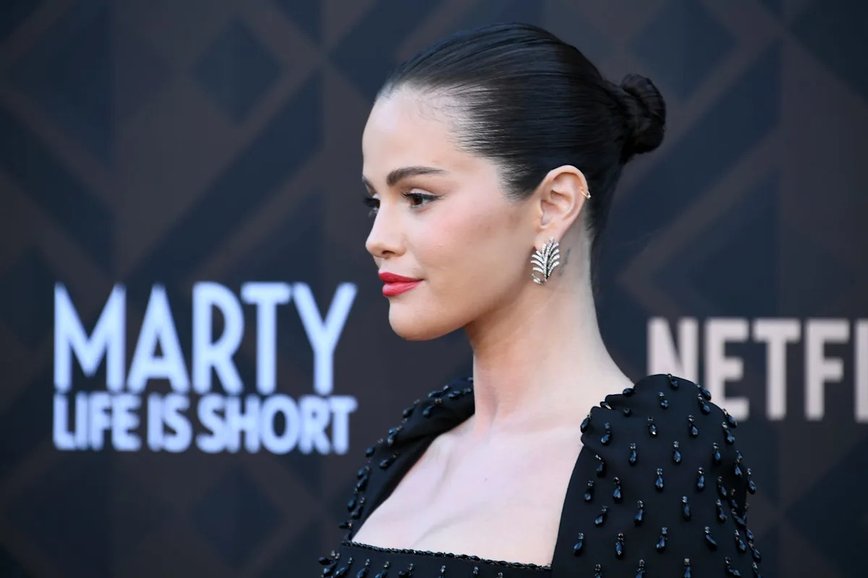 Selena Gomez Dazzles in Diamond Feathers at Martin Short's Heartfelt Documentary Premiere