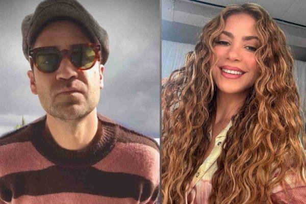 Shakira and Manuel García-Rulfo