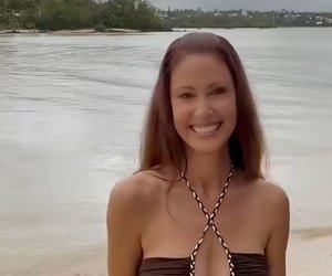 Shannon Elizabeth Stuns in Swimsuit as She Makes Waves on OnlyFans