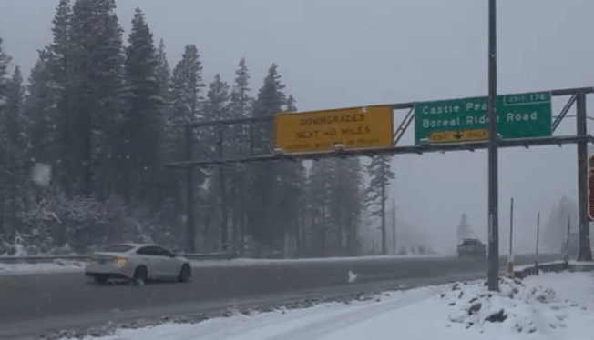 Chill Vibes: Sierra Nevada Gets a Fresh Coat of Snow