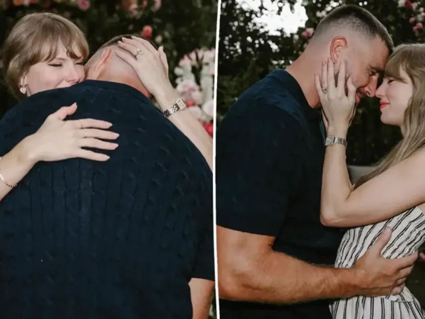 Taylor Swift and Travis Kelce