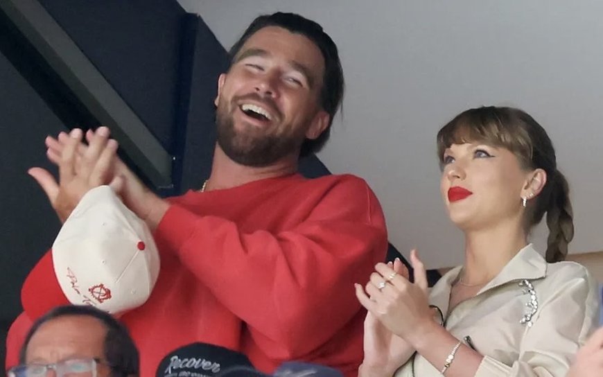 Taylor Swift and Travis Kelce