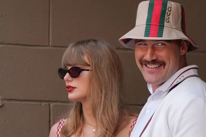 Taylor Swift and Travis Kelce