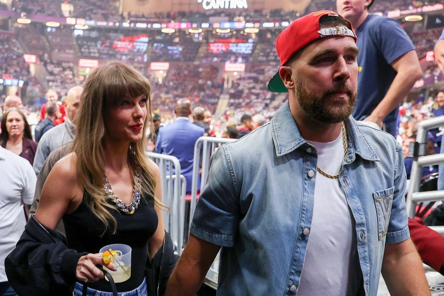 Taylor Swift and Travis Kelce