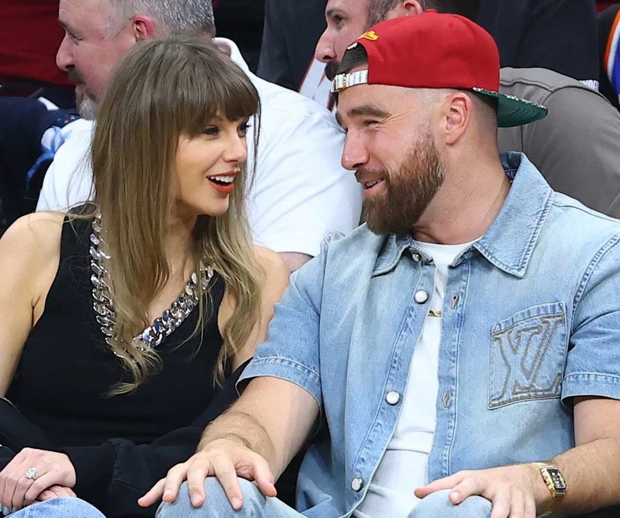 Taylor Swift and Travis Kelce