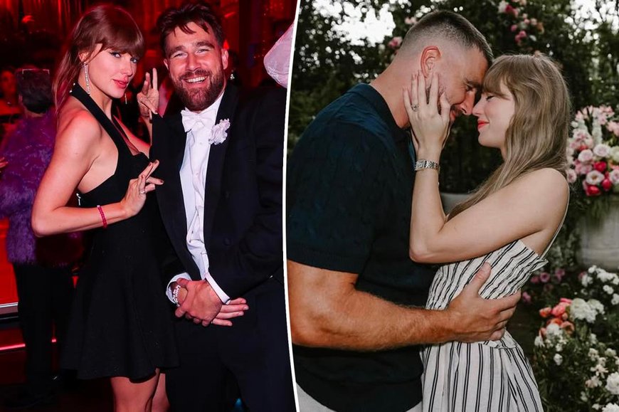 Taylor Swift and Travis Kelce