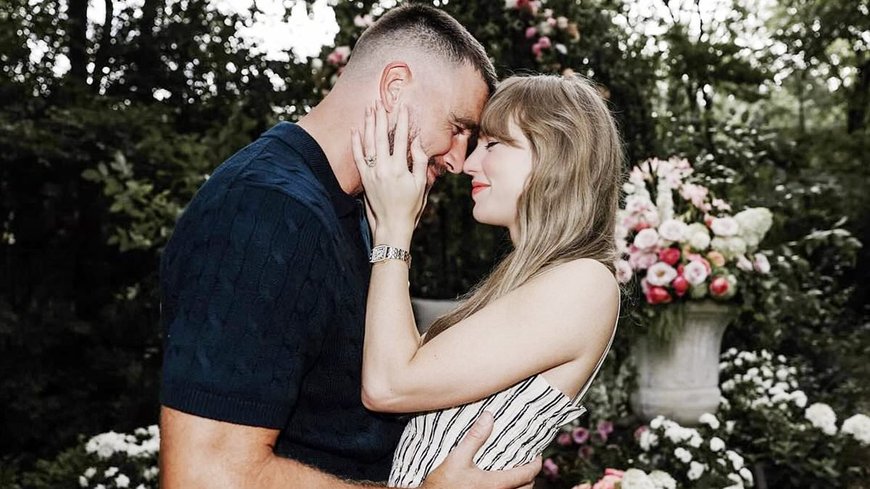 Taylor Swift and Travis Kelce