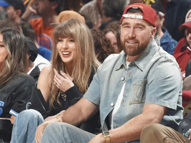 Taylor Swift and Travis Kelce