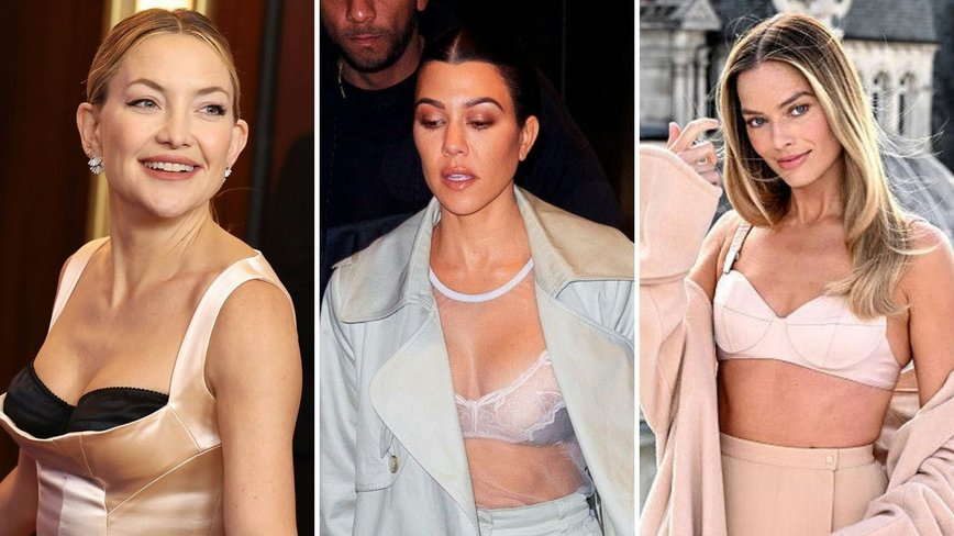 Peekaboo Chic: Celebs Flashing Bras with Style and Attitude