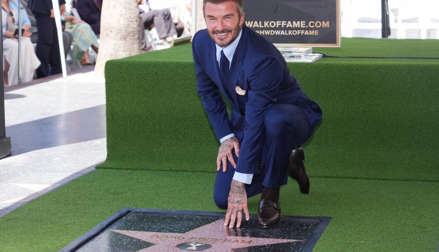 Hollywood Honors: David Beckham Shines on the Walk of Fame