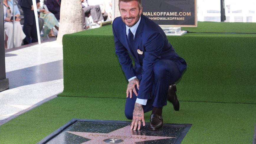 Hollywood Honors: David Beckham Shines on the Walk of Fame