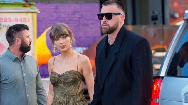 Taylor Swift and Travis Kelce