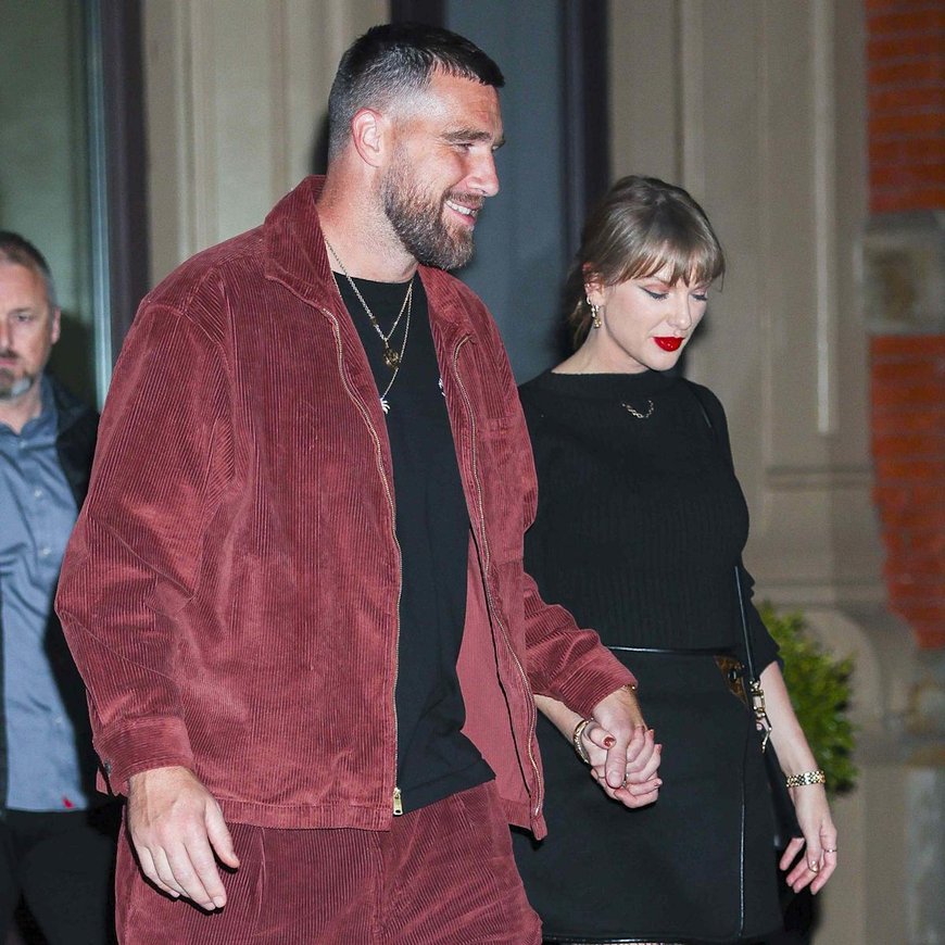 Taylor Swift and Travis Kelce