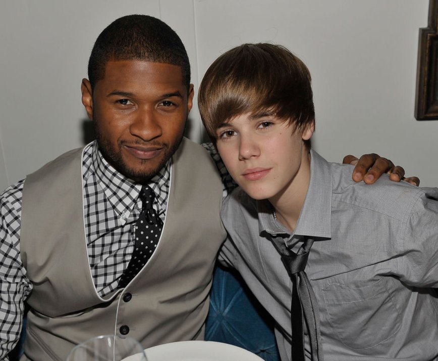 Usher Clears the Air: No Drama with Justin Bieber at Lavish Oscars After-Party