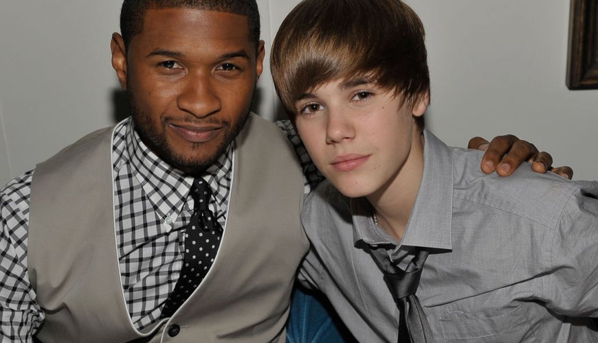 Usher Clears the Air: No Drama with Justin Bieber at Lavish Oscars After-Party