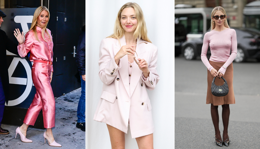 Celeb-Approved Valentine's Day Style: From Red Leather to Pink Denim