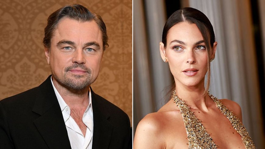 Leonardo DiCaprio and Vittoria Ceretti