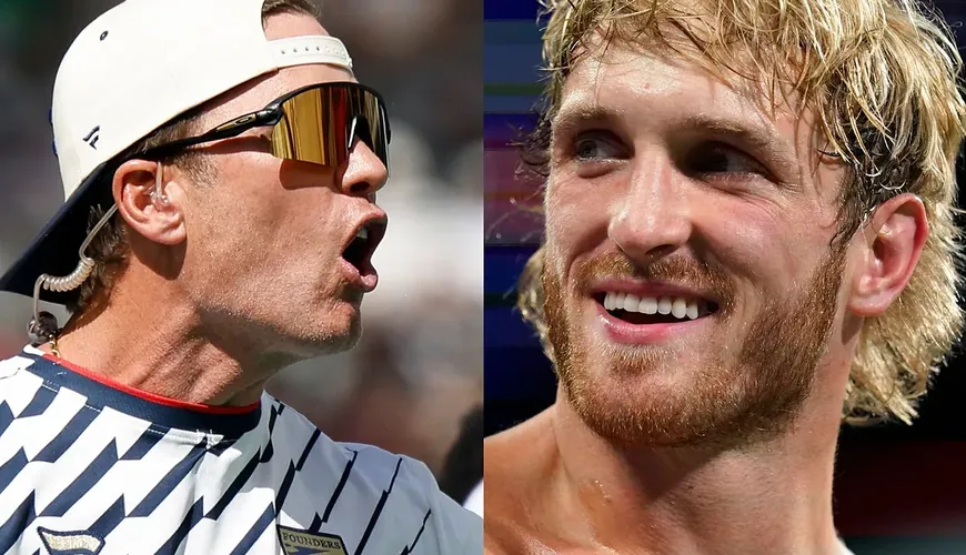 Tom Brady and Logan Paul's Almost Brawl at LA Flag Football