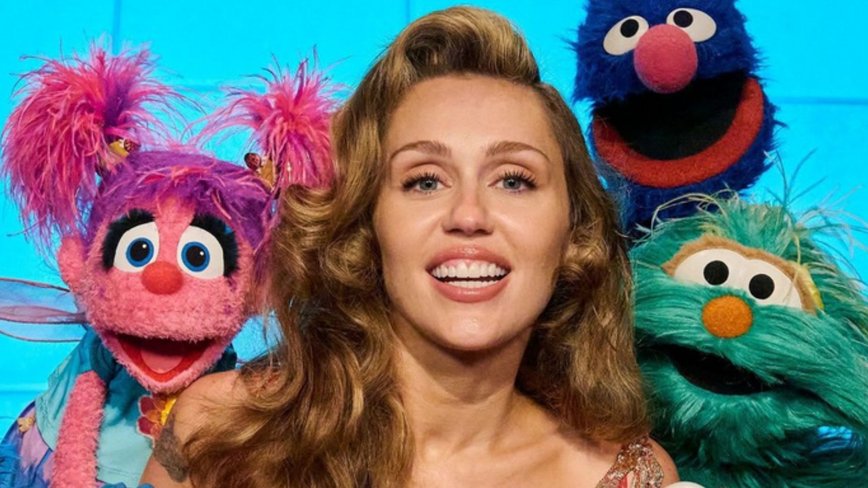 Miley Cyrus Gears Up for a Muppet-Filled Adventure on Sesame Street