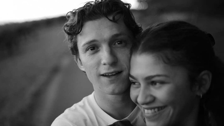 Zendaya Goes Gaga for Tom Holland's Iconic 'Umbrella' Moment