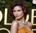 Zendaya Dazzles with Vintage Glam at the 2025 Golden Globes
